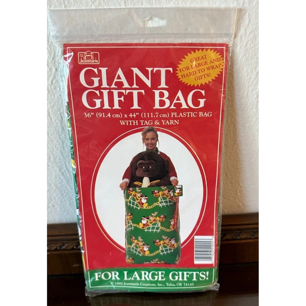Christmas Santa Giant Gift Bag Jumbo Oversized‎ Holiday Present Sack 36